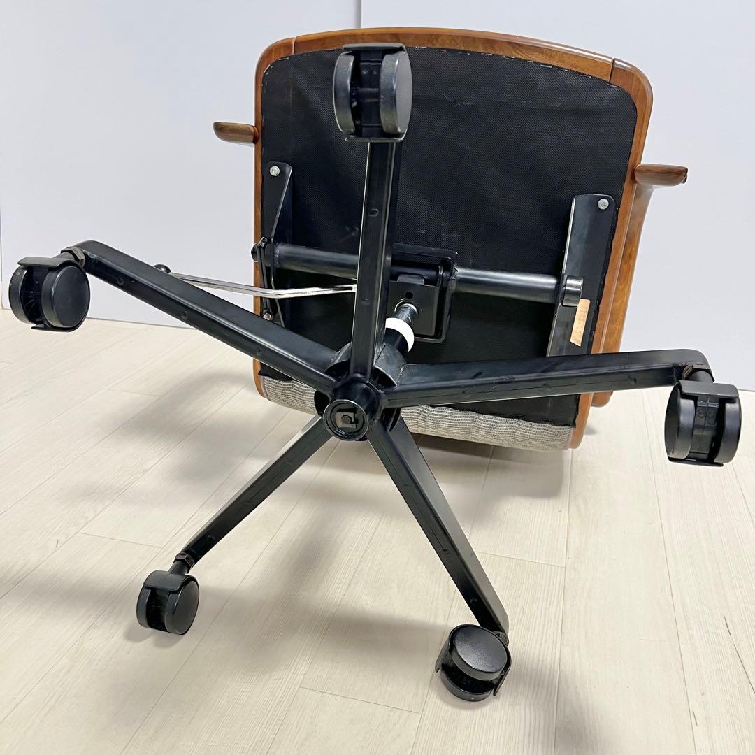★希少★カリモク デスクチェア ロッキングチェア XS0770WE