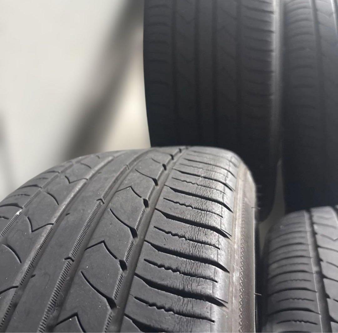 チンチラ① 86純正　215/45R17 美品　溝あり　タイヤホイール