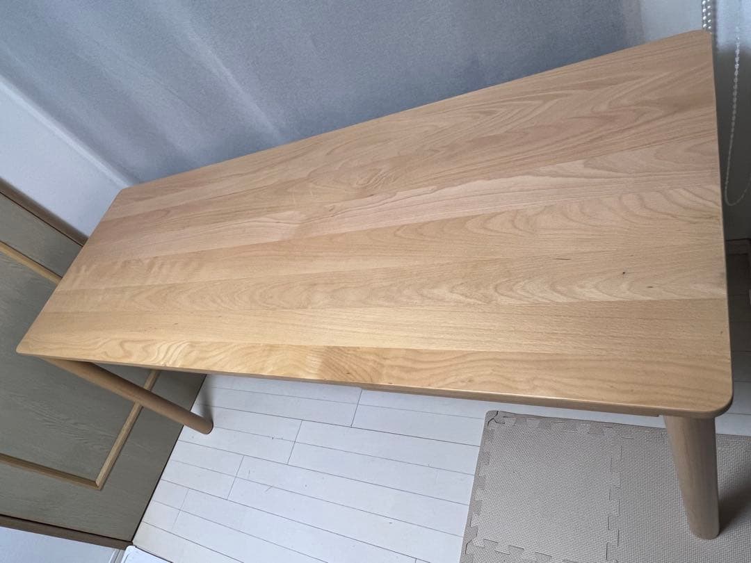 無印良品 ブナ材デスク 幅160cm