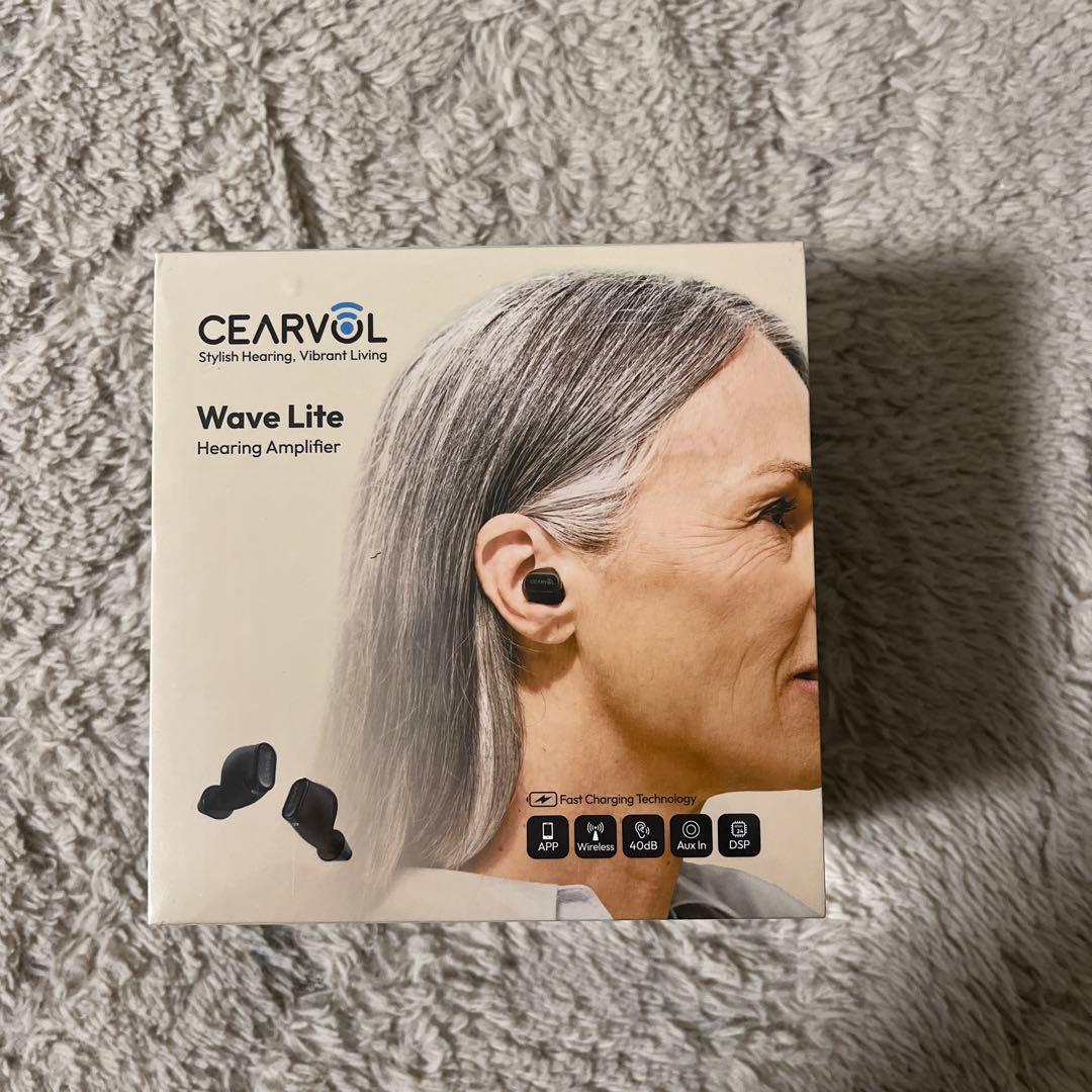 【Cearvol Wave Lite】集音器 聴覚アンプ AUX-INテレビ対応