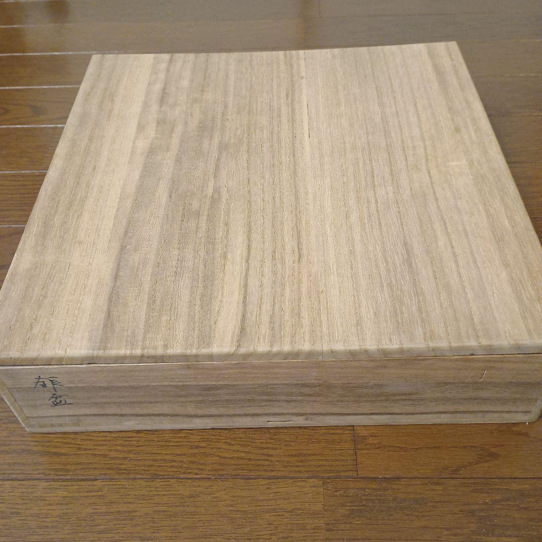 銀製円形盆　 鏡面仕上げ 2枚　木箱入り　直径30.5cm