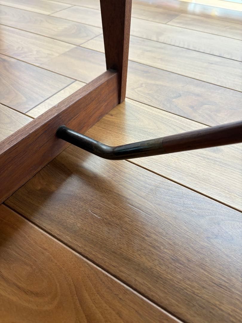 片袖デスク　チーク