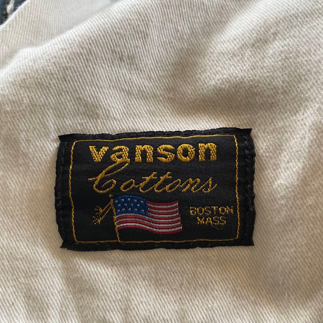 美品　VANSON バンソン　ウォバッシュパンツ　デニム　32 日本製