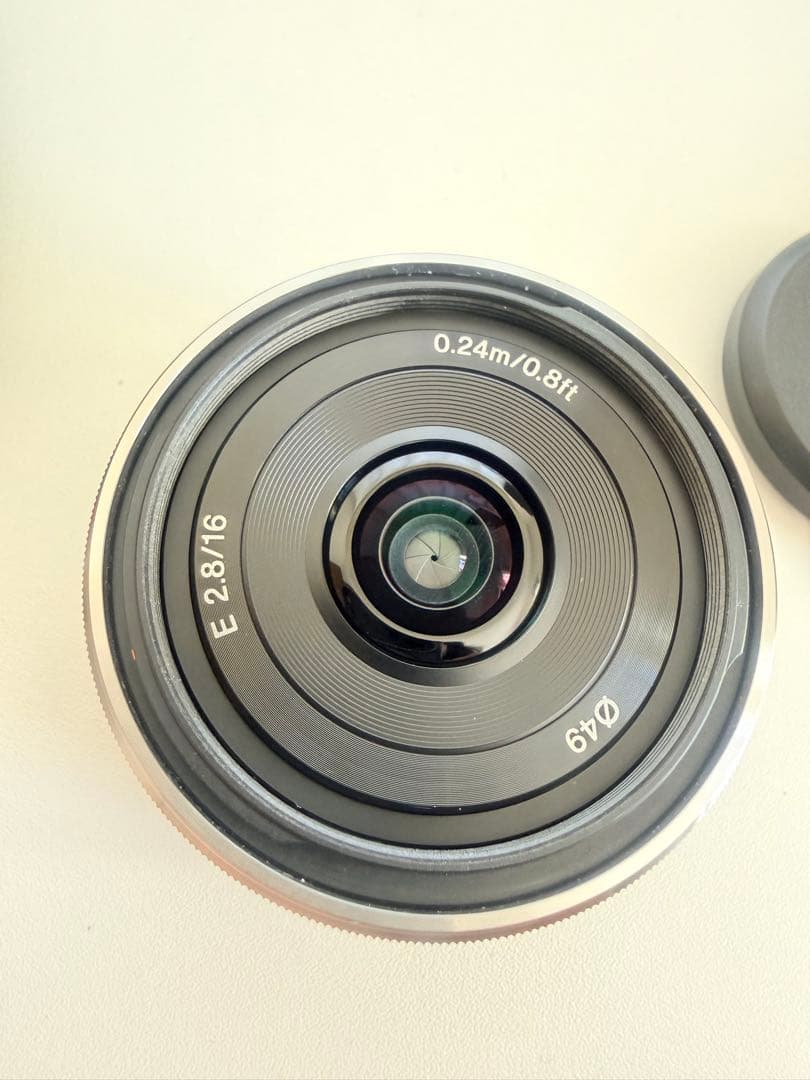 SONY E 単焦点 SEL16F28 & 魚眼コンバータ VCL-ECF1