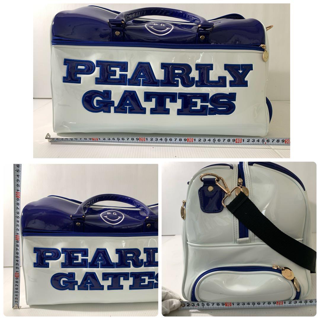 パーリーゲイツ　エナメルボストンバッグ　M70711-2