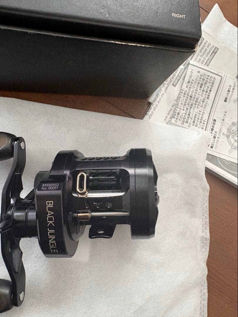 【希少廃盤品 】メガバス BLACK JUNGLE ベイト ブラックジャングル