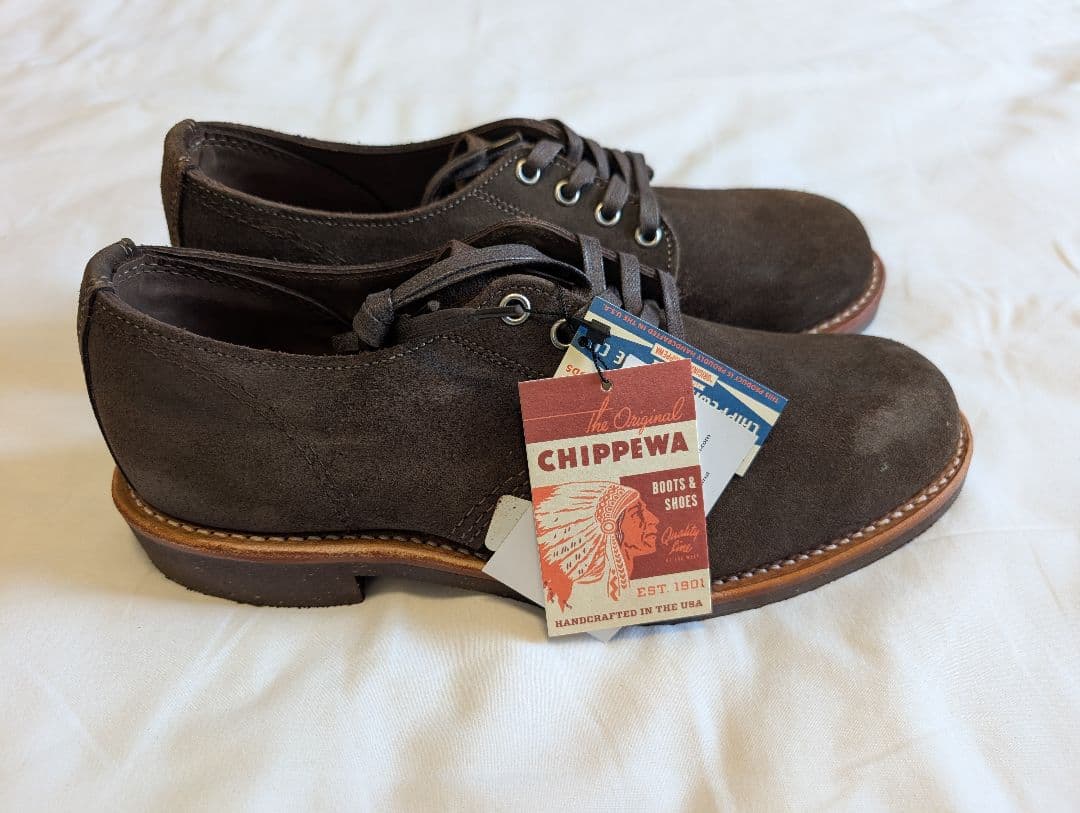 CHIPPEWA 1901M75 サービスシュー 27cm 茶 USA製