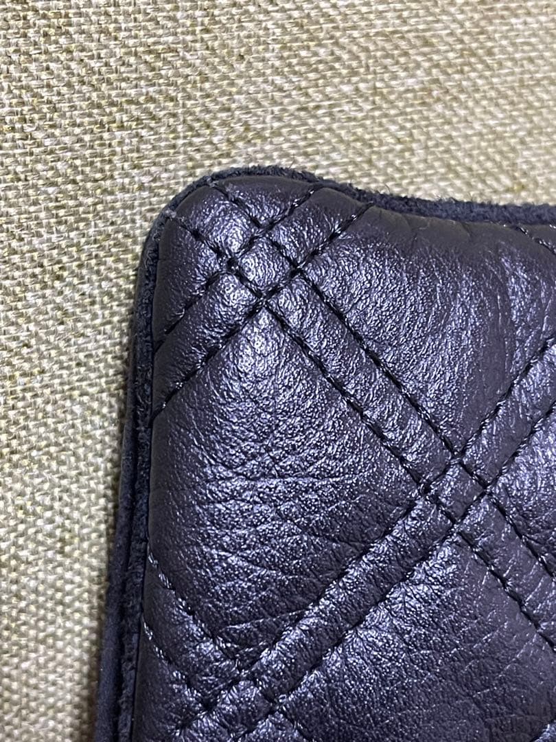 r*e様 アタオ　ブーブー　ブラックダイヤモンド　レザーキルティング