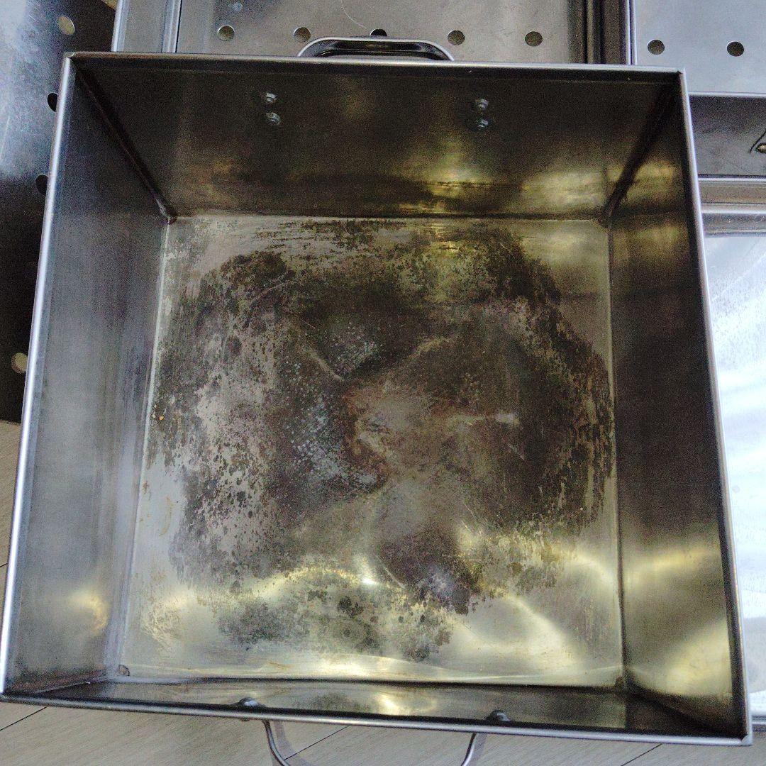 業務用ステンレス製3段 蒸し器 直火ガスコンロ対応 約33×33×44cm 三段