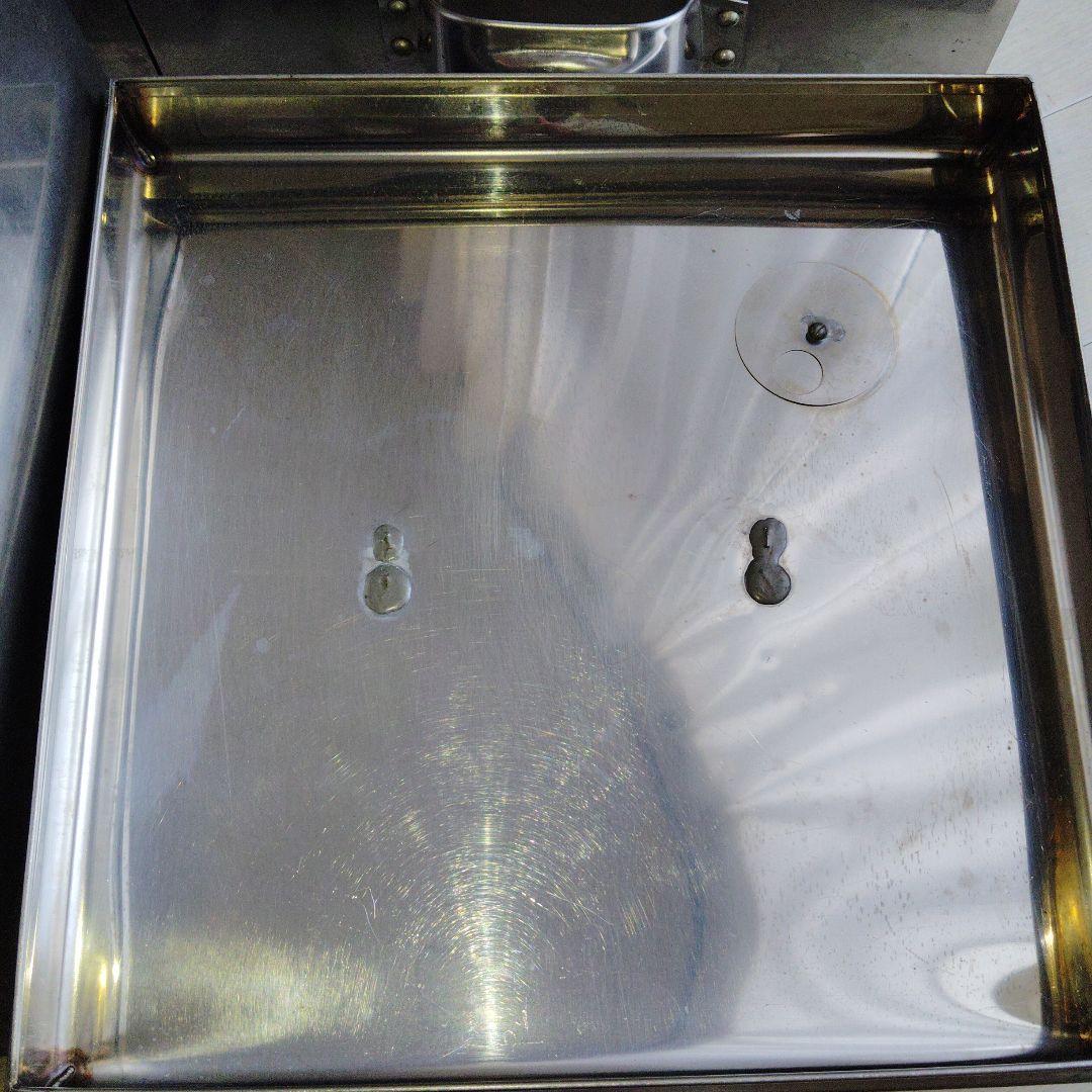 業務用ステンレス製3段 蒸し器 直火ガスコンロ対応 約33×33×44cm 三段