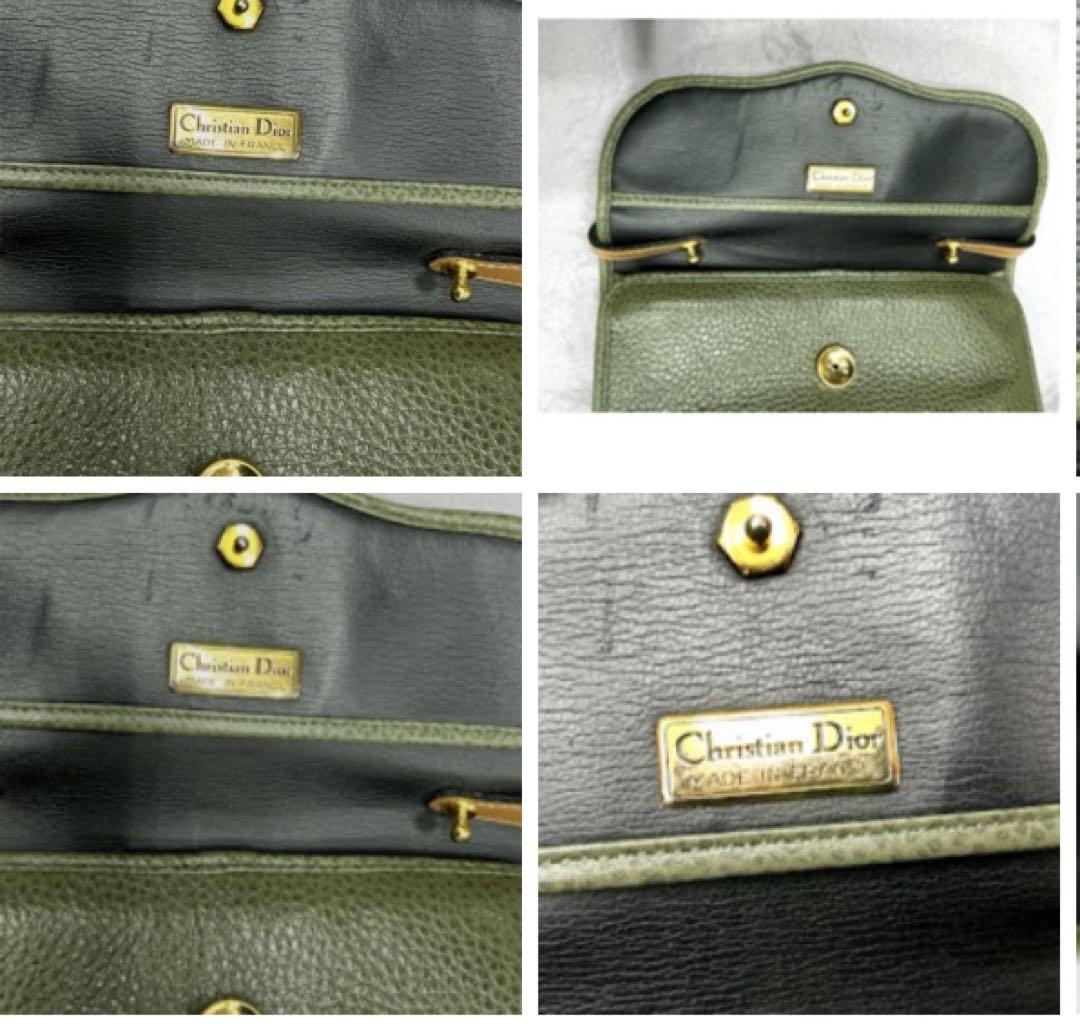 ✨本物✨クリスチャンディオール CDロゴ レザー ハンドバッグ ミニトートバッグ