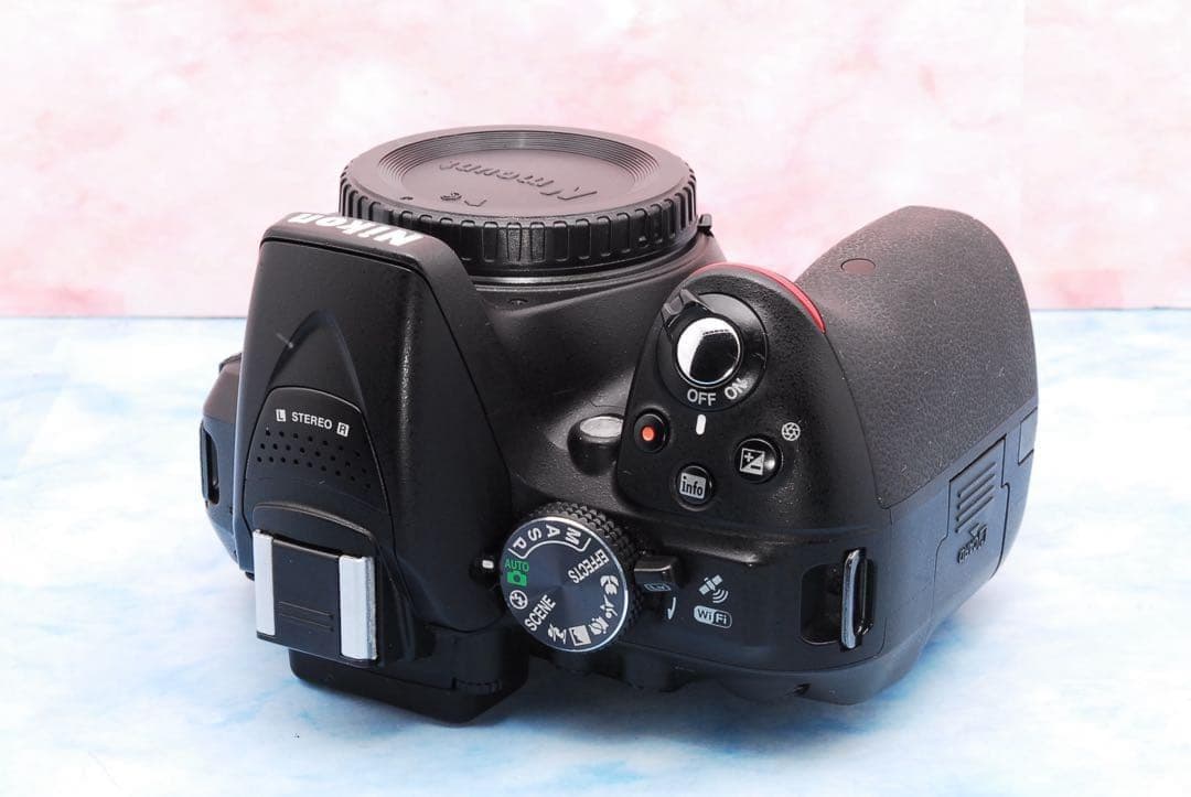 ☆ニコンD5300☆手ぶれ補正Wレンズ☆Wi-Fi搭載☆一眼レフカメラ