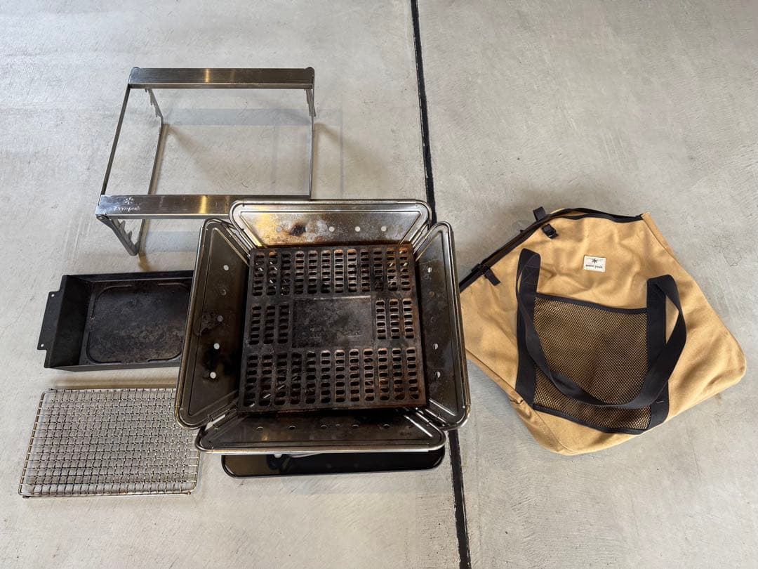 【美品】スノーピーク　焚火台Ｌスターターセット＋お得セット