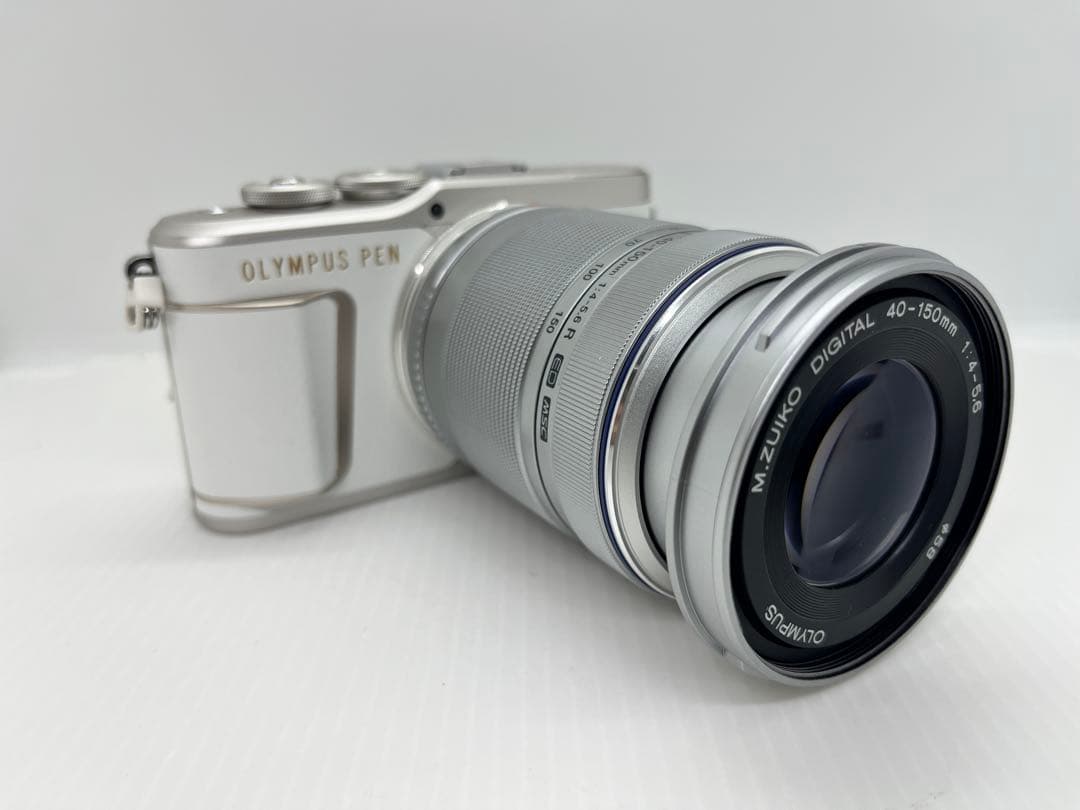 美品！OLYMPUS ミラーレス一眼　E-PL10 EZダブルズームレンズキット