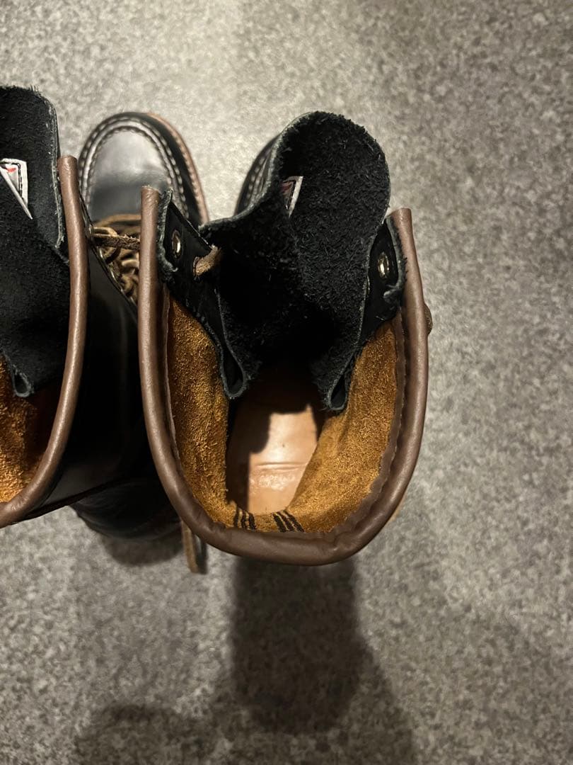 9E 110周年限定 レッドウィング 2015 ハンツマン 編み上げブーツ　茶芯