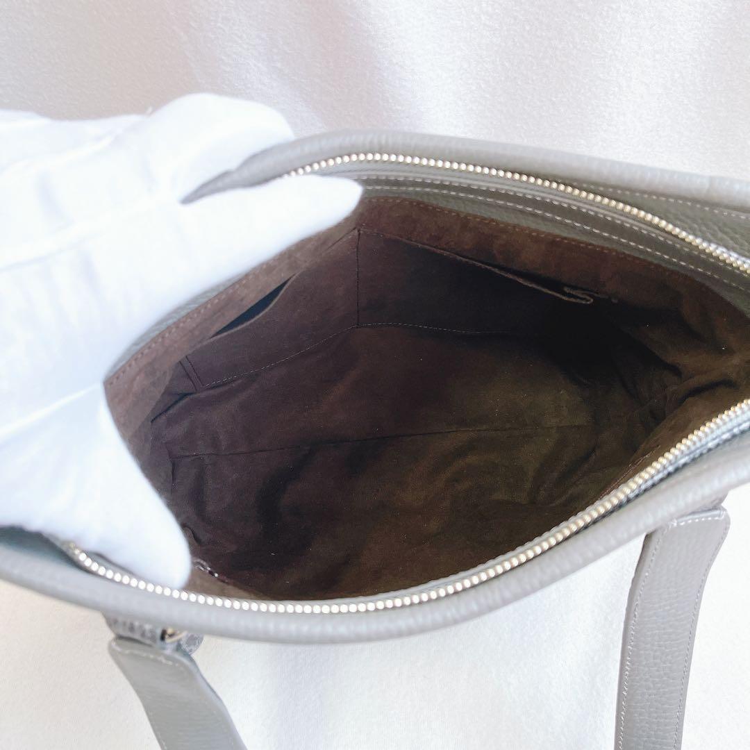 未使用級 希少JRA エレファント ハンド ショルダーバッグ 2way グレー象