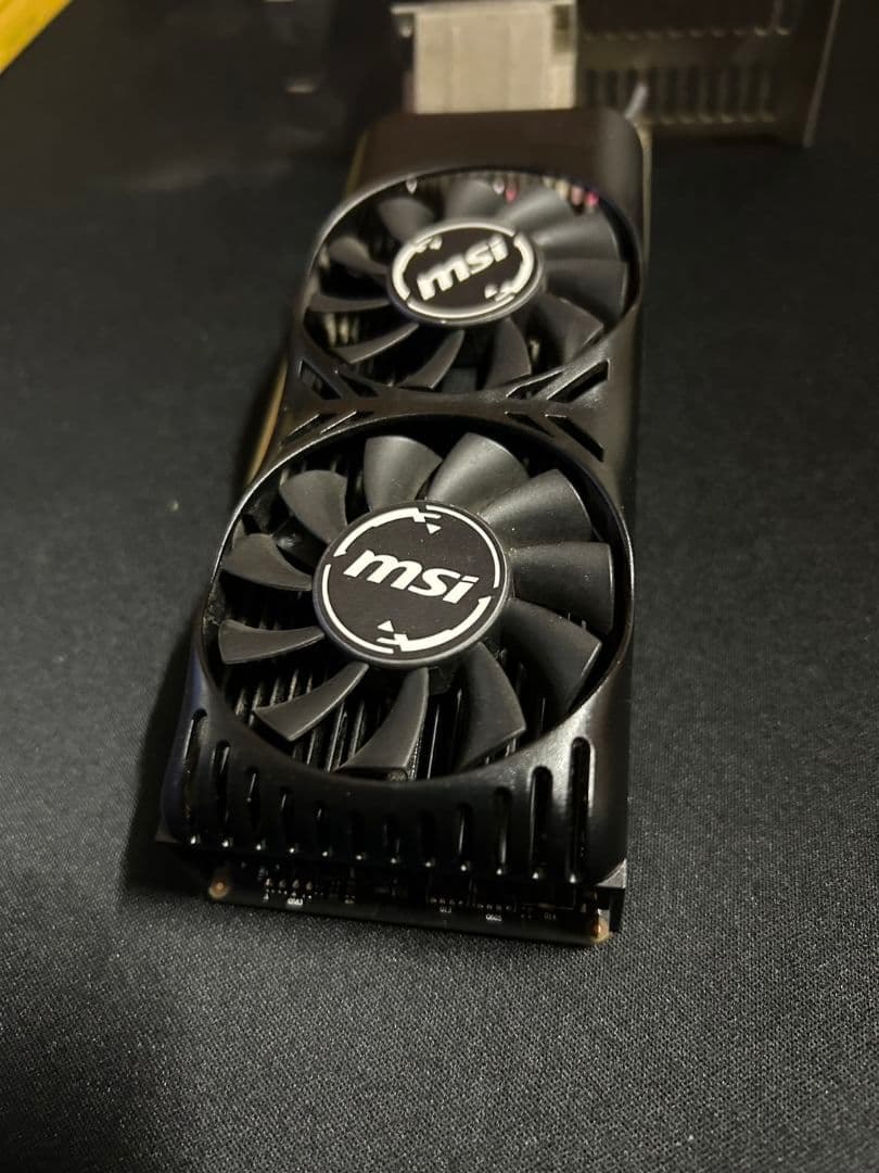 MSI GTX1050 Ti 4GB LP ロープロ 動作品 簡易清掃済み