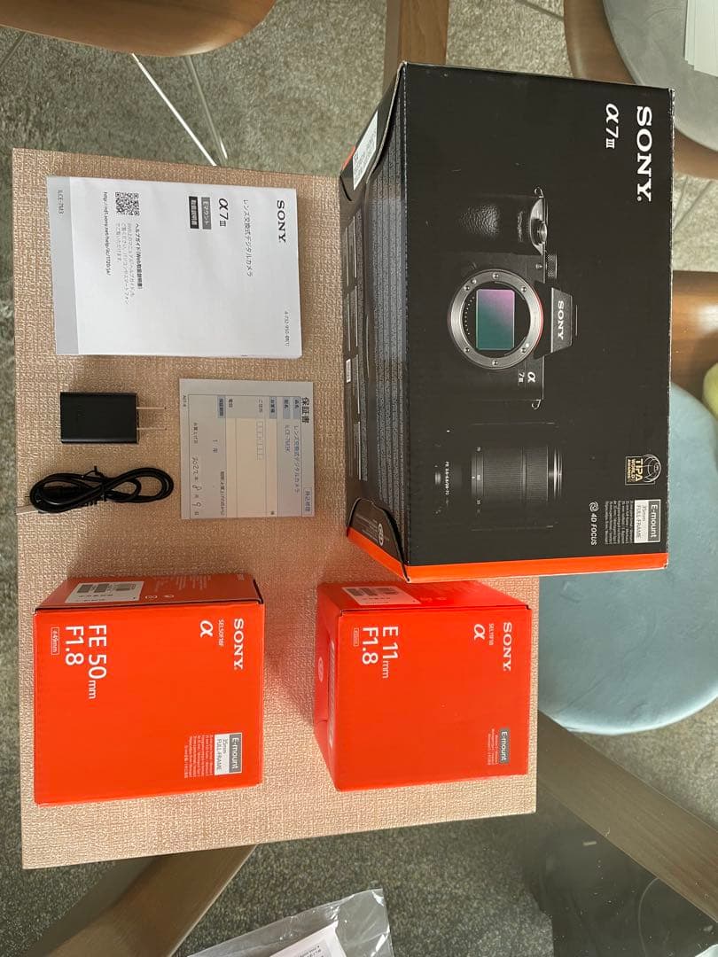 Sony α7iii セット シャッター回数2864回