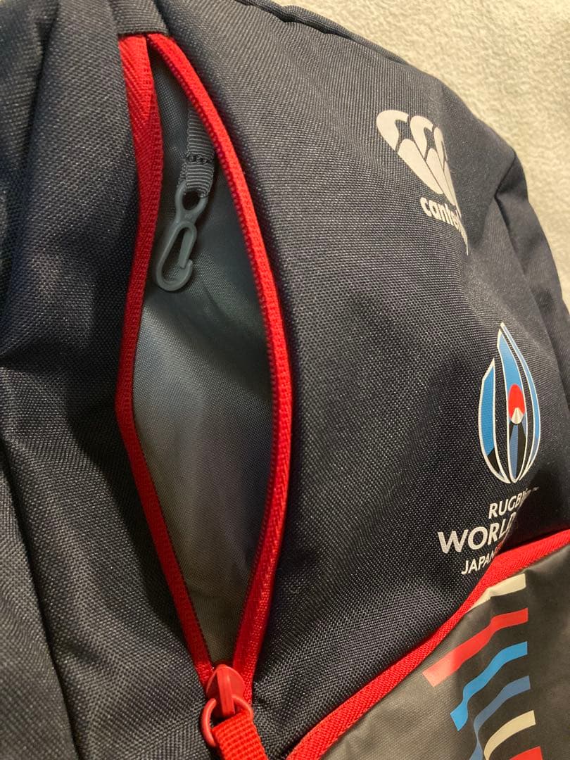 ラグビーW杯ジャパン2019大会関係者用バッグ　カンタベリー製新品&キーホルダー