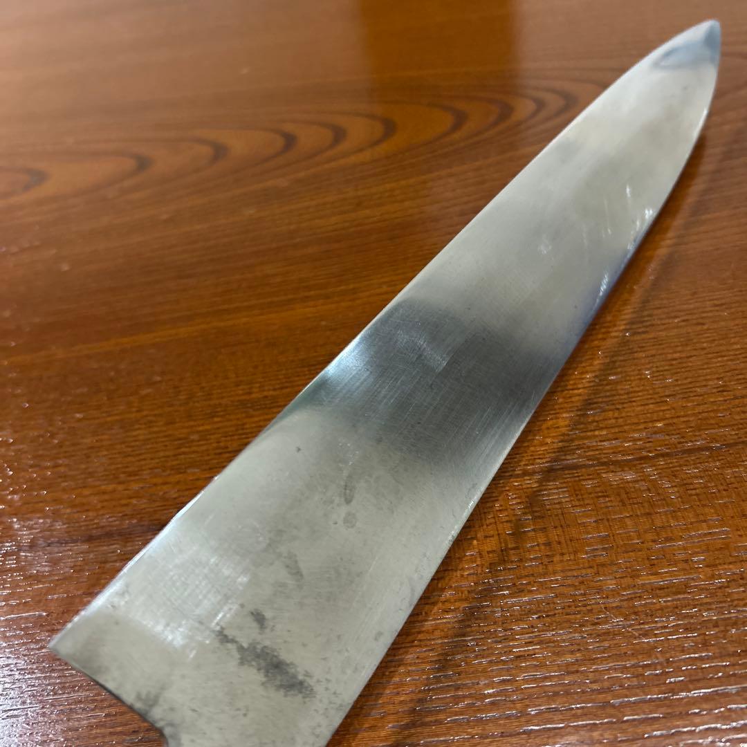 牛刀包丁 兼松作 全長40,5cm刃27cm重約255g厚約2mm ★送料無料