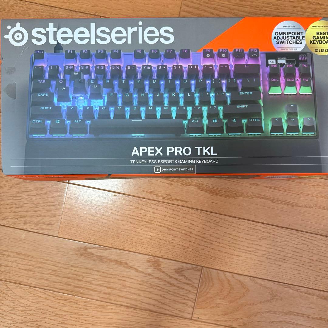 【付属品全てあり】steelseries apexprotkl