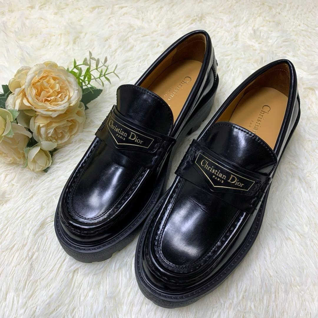 Dior Boy プラットフォーム ローファー