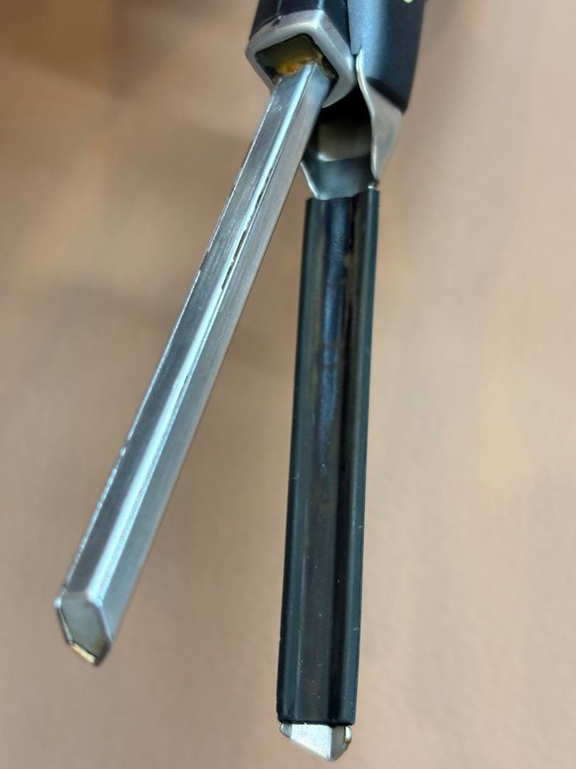 超美品　LENZ F-6Gレンツアイロン 5角6㎜アイロン