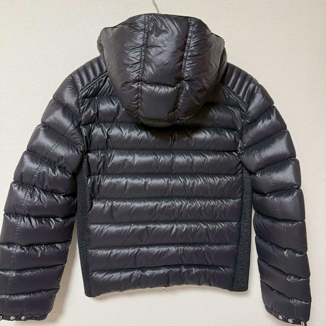 prada プラダ ダウンジャケット ブラック プレート ロゴ