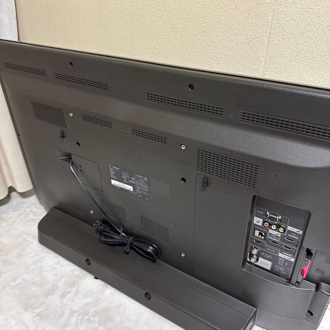 SHARP AQUOS 40V型液晶テレビ ローボードタイプ 長時間録画対応
