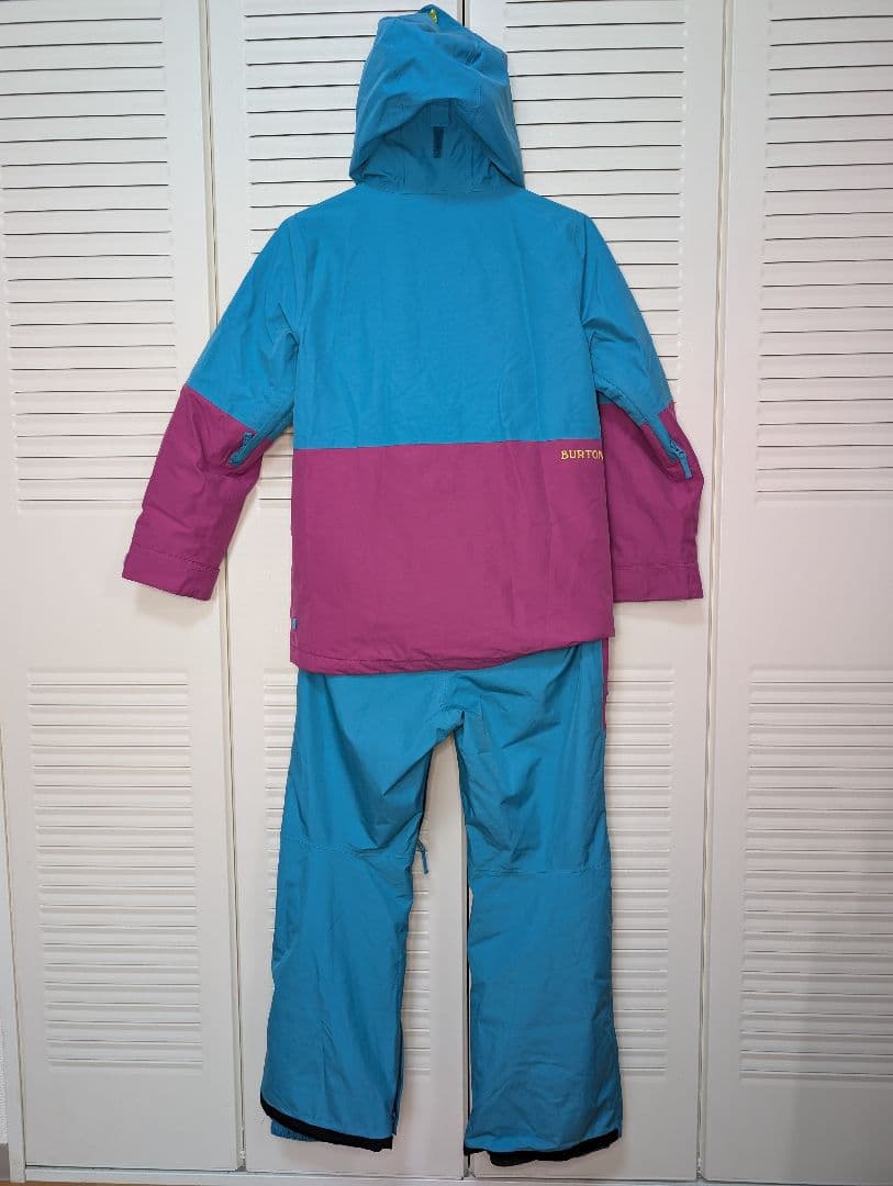 【値下げ】Burton Gore-tex 子ども用スノーボードウェア上下セット