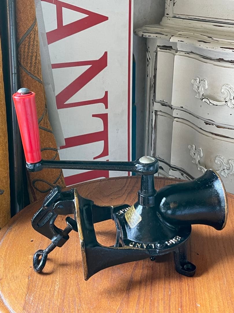 もも様専門イギリスアンティーク 壁掛け　コーヒー　ミル　グラインダー SPONG