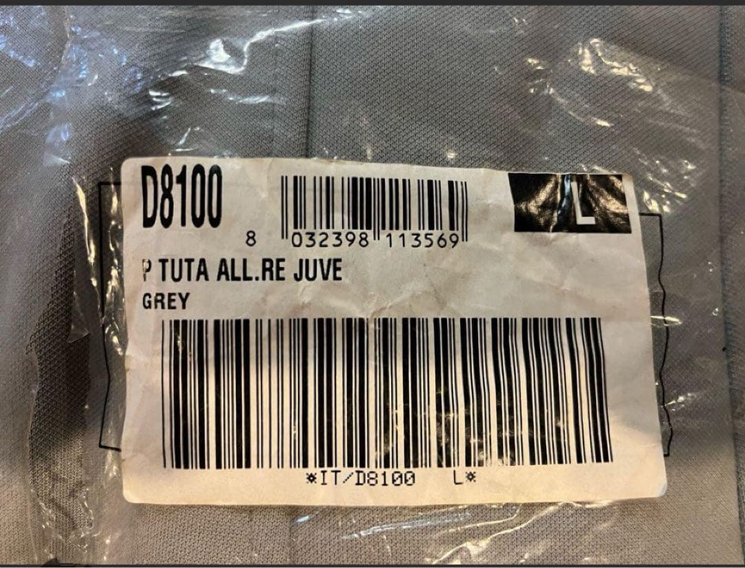 激レア lotto 希少正規品 ユベントス スタッフ支給ジャージ 上下セット