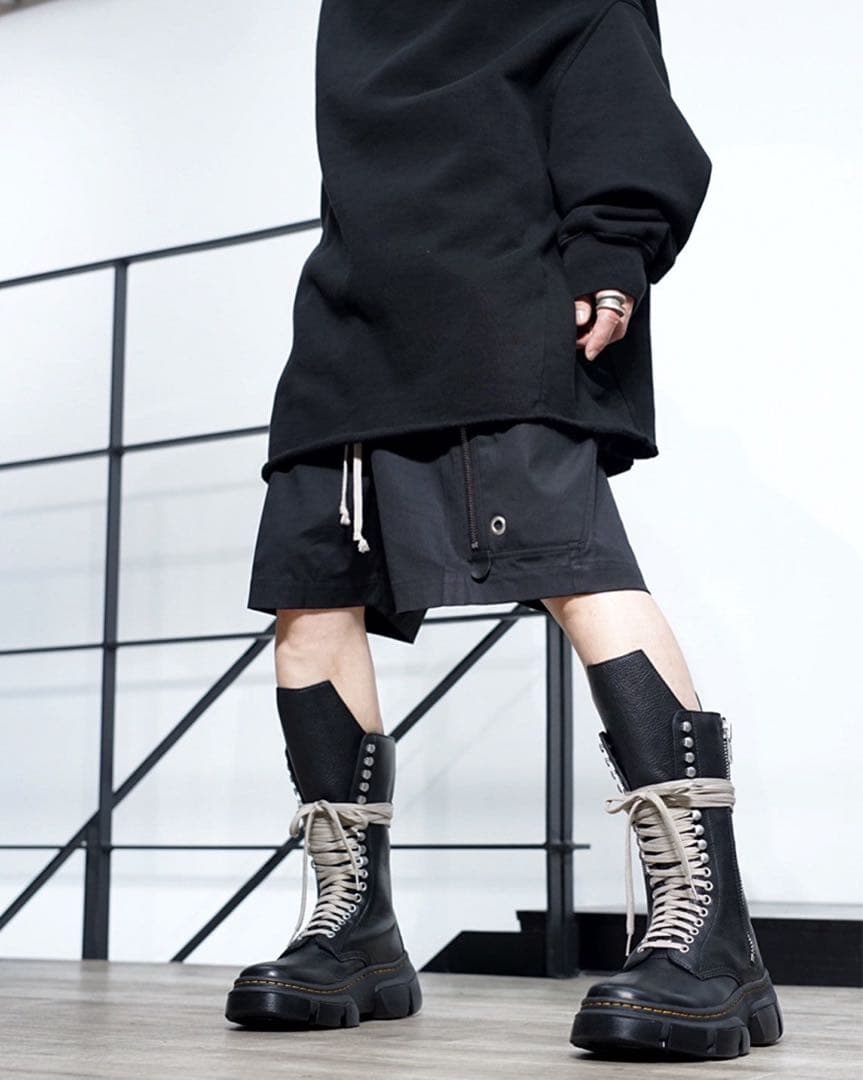 ニ*ス様 【迅速配送可能】 Rick Owens Dr.Martens 1918