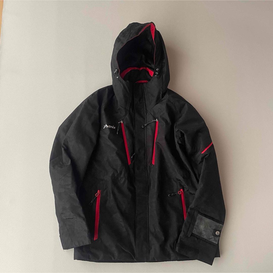 5489【美品】フェニックス 上下セット ジャケット パンツ 中綿入り ブラック