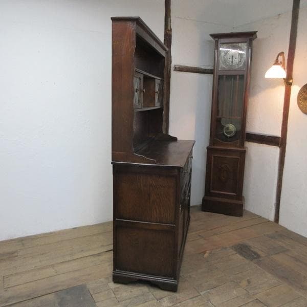 イギリス アンティーク 家具 ドレッサー カップボード キャビネット 6082e