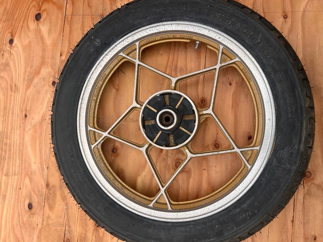 たつや様　前後2本　スズキ純正 エンケイ 星型キャスト リア ホイール