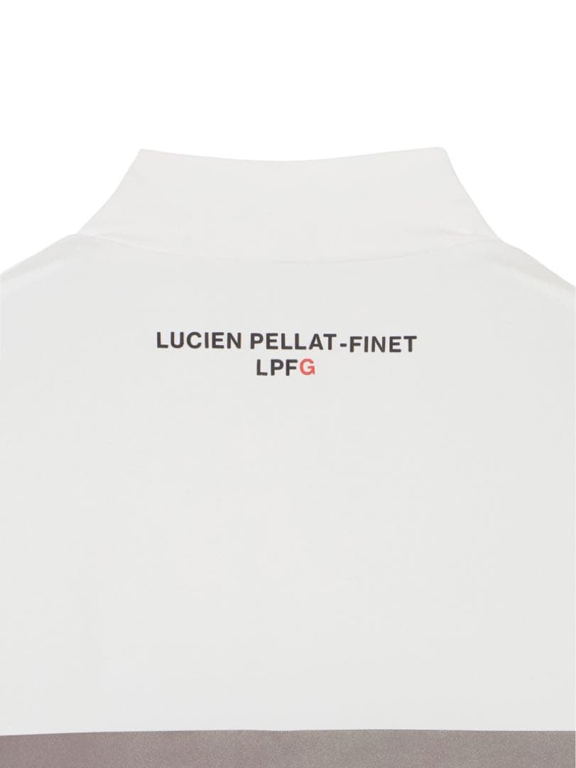 LUCIEN PELLAT-FINET LPFG 2ライン半袖モックネックシャツ