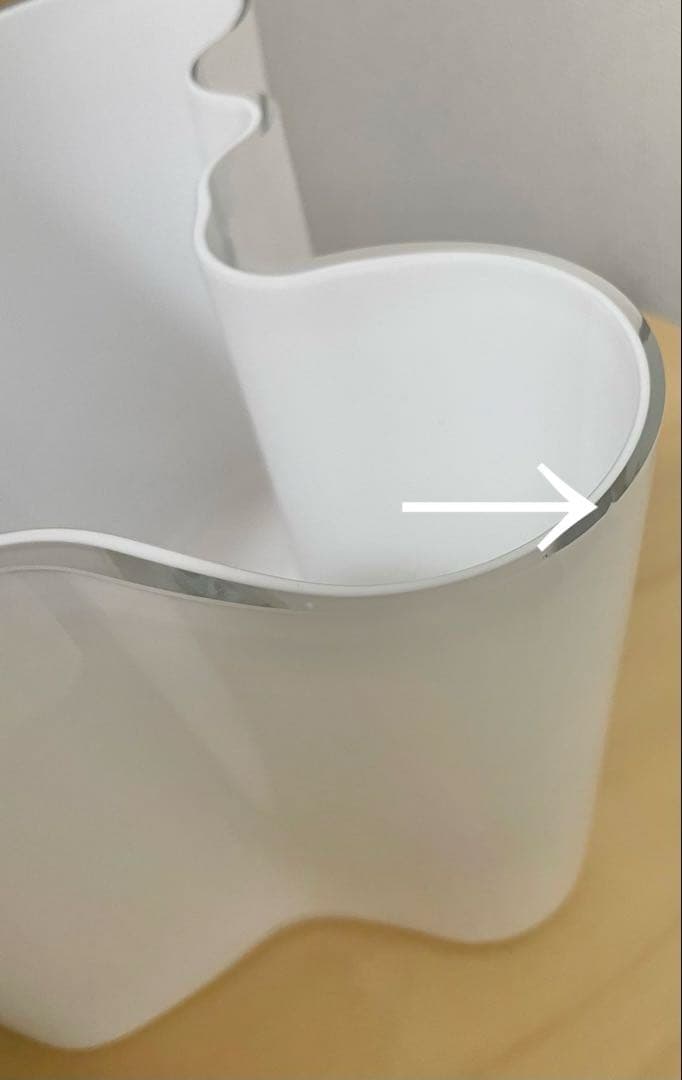 イッタラ　アルヴァ・アアルトベース 160mm ホワイト