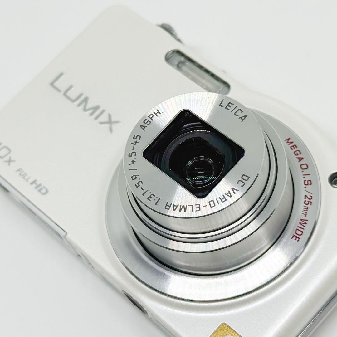 Panasonic LUMIX DMC-SZ7 ホワイト コンデジ