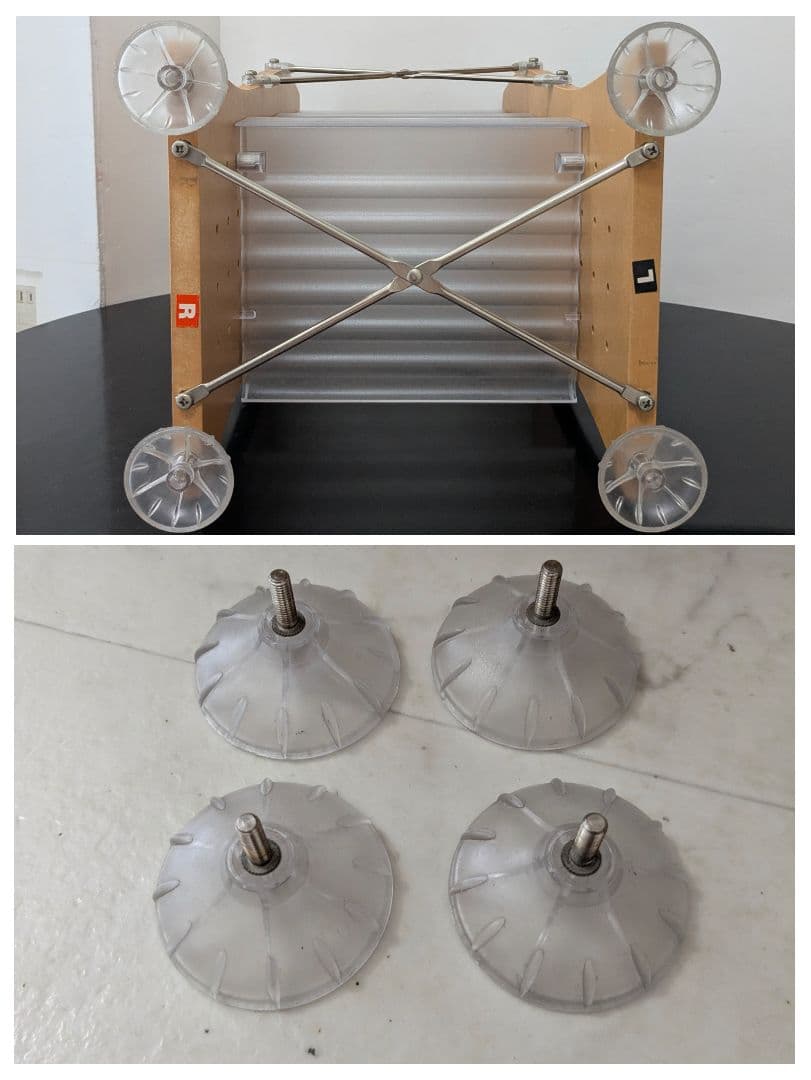 90s ミニシェルフ CDラック 収納ボックス アノニマス Y2K