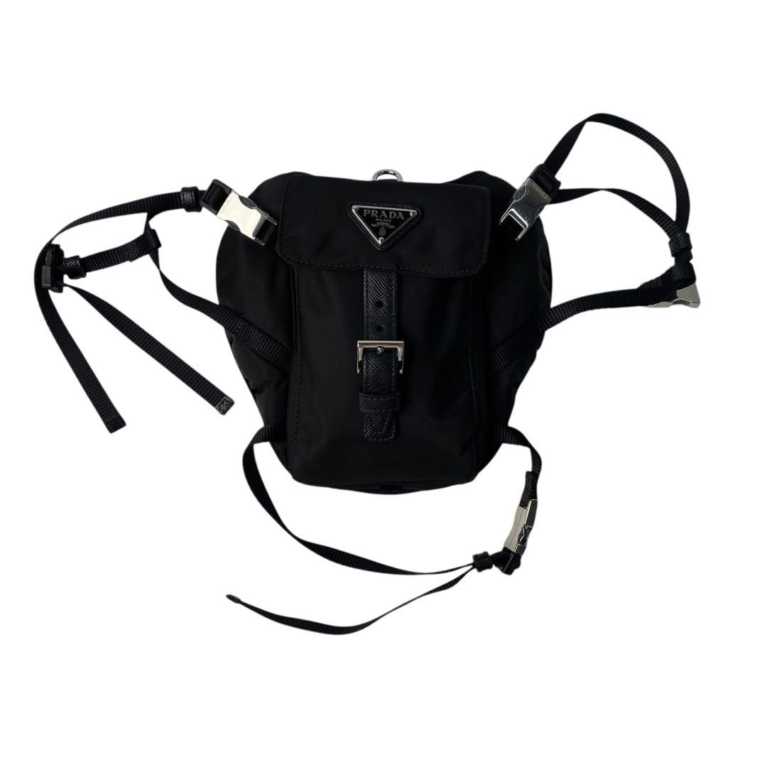 美品 プラダ PRADA ハーネス 犬用 SM 2YX003
