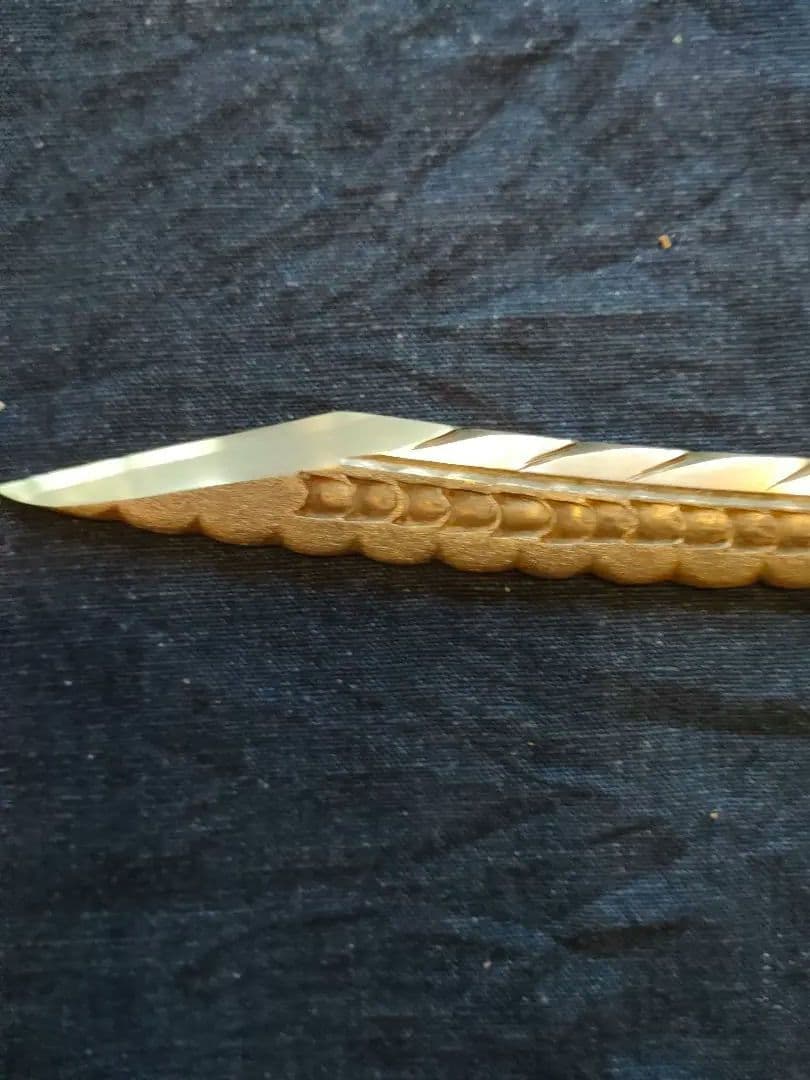 ナイフ　龍　2本セット　藤原良明作