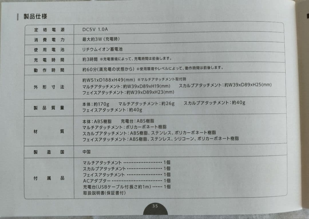 お値下げ！！【美品】YA-MAN新商品『ハイパーフェイスリフト』顔、頭皮、ボディ