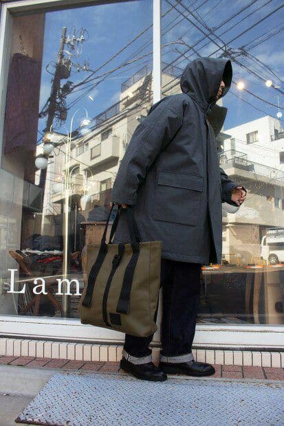 Still by hand フードコート 黒 46 24AW 美品