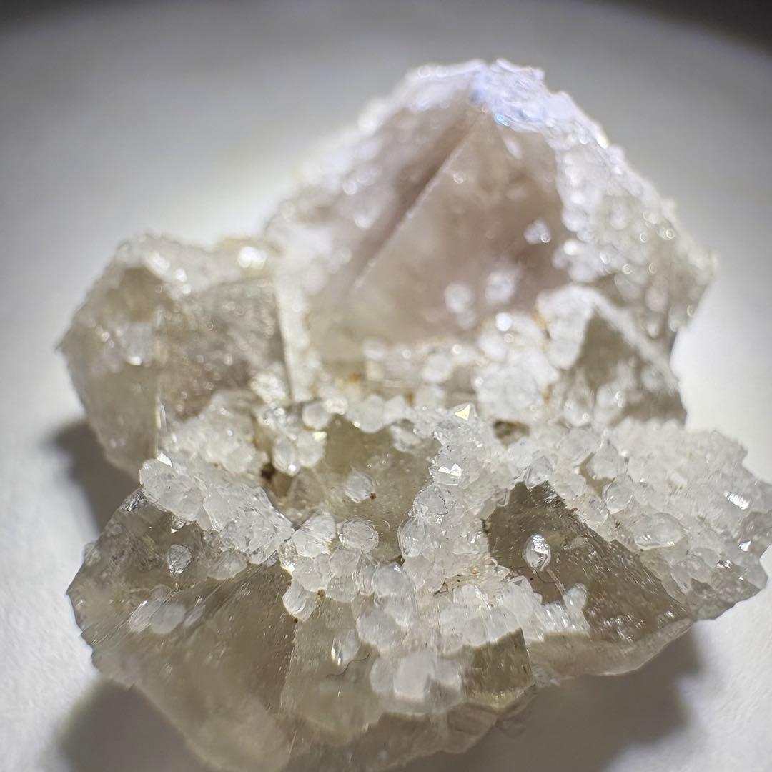 459 イギリス　UK レディアナベラ鉱山　レモンメレンゲポケット　フローライト