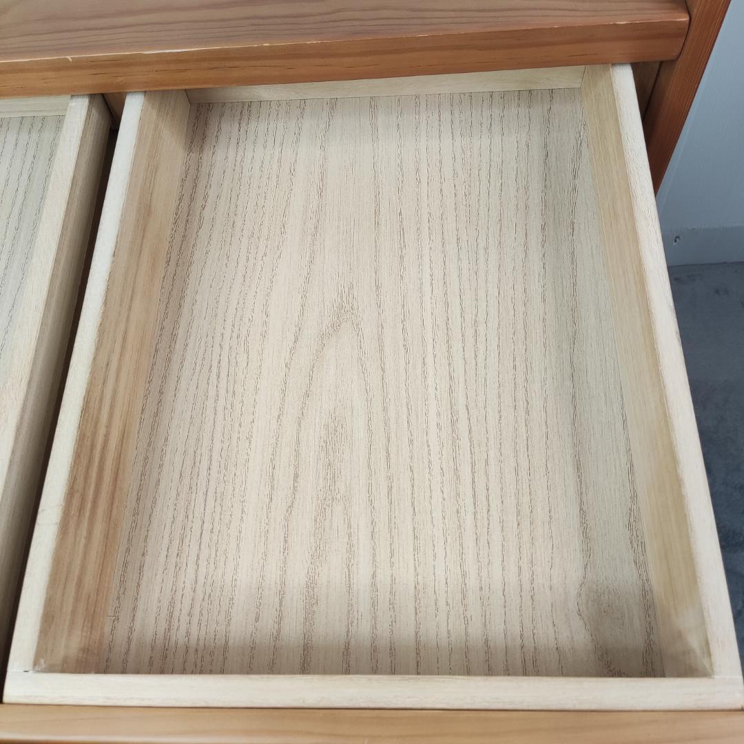 木製　高さ調整可能　学習机　作業台　ワークデスク　幅69 奥行44 高さ79