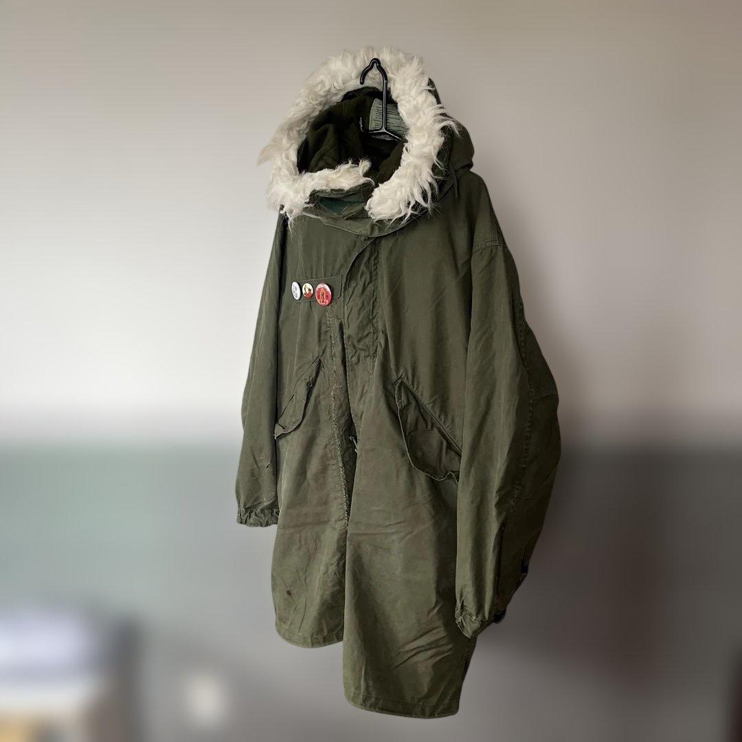 オールド ヴィンテージ 米軍実物 M65 フィッシュテール モッズコート ③