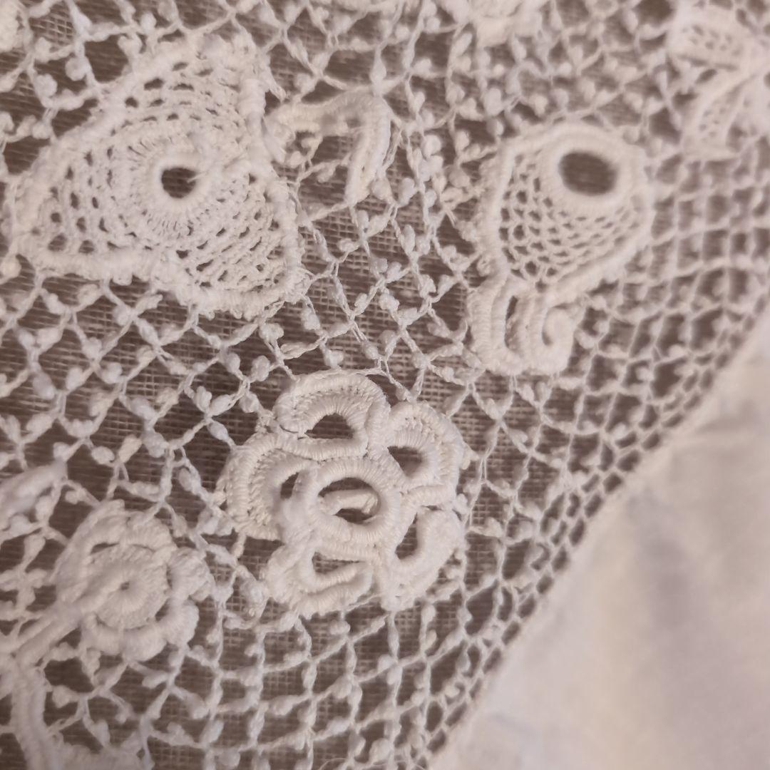 アンティークレース生地 テーブルクロス