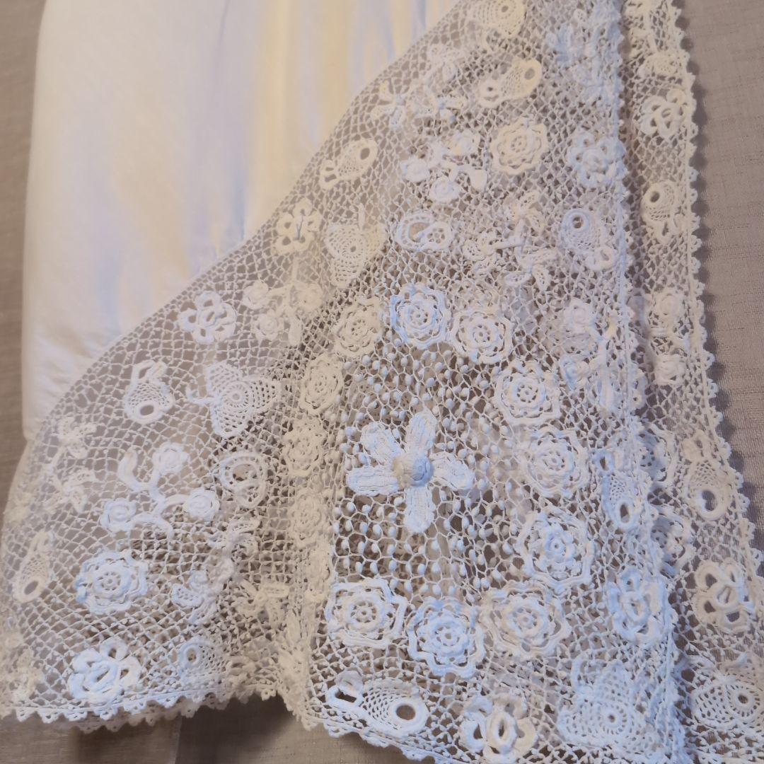 アンティークレース生地 テーブルクロス