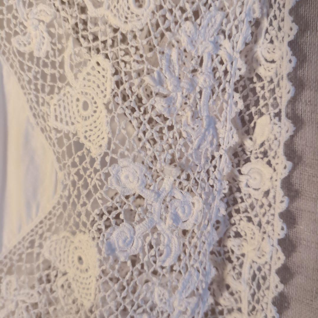 アンティークレース生地 テーブルクロス